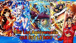 OPTC  TIER LIST 9TH ANNI  Qui est au top [upl. by Priest]