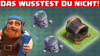 Bauarbeiterbasis  5 DINGEDIE DU NOCH NICHT WUSSTEST  Clash of Clans [upl. by Rabma]