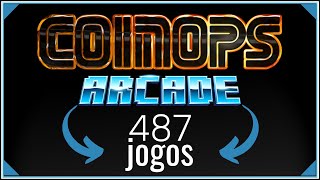 CoinOps ARCADE │ Multijogos com apenas 13 GB │ emulador mame com 487 roms [upl. by Jacinta500]