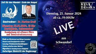 Live aus Schwandorf  mit Gastredner Markus Krall [upl. by Asirral]