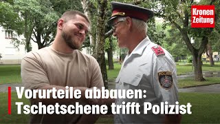 Vorurteile abbauen Tschetschene trifft Polizist  kronetv NEWS [upl. by Pearman65]