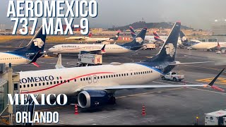 Aeromexico 737Max9 MexicoOrlando [upl. by Yousuf265]