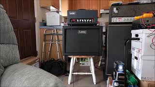 The Laney CUBSUPERTOP amp meets the Goodmans green label speaker loaded IRT112 [upl. by Cori]