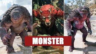 God of War Ragnarök All Enemies Monsters  Full Bestiary with Finisher Moves [upl. by Zaob]