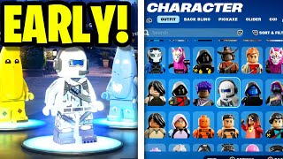 How to Unlock ALL LEGO SKINS EARLY in Fortnite Lego Edit Styles [upl. by Aseena]