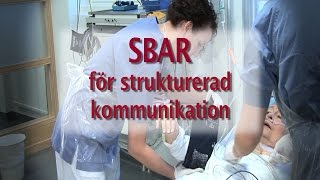 SBAR för stukturerad rapportering [upl. by Edwards]