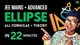 Ellipse Complete Revision  JEE Mains  Advanced  Invisible Mechanics [upl. by Ahsenat]