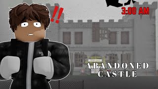 Paranormal INVESTIGATION Sa ABANDONED CASTLE Ng BROOKHAVEN Roblox [upl. by Shell]