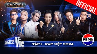 Rap Việt 2024 Tập 1 Khai hỏa vòng chinh phục cùng dàn thí sinh bứt phá không giới hạn [upl. by Nialb]