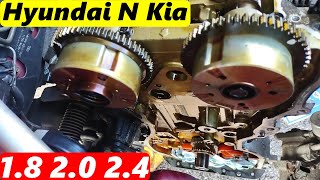 Timing Chain Noise Rattle On Hyundai Tucson KIA Also Head Gasket Job P2 [upl. by Bobbee494]