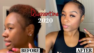 ❤️✨ AMAZING  TWA HAIRSTYLE FOR SHORT NATURAL HAIR [upl. by Northington76]