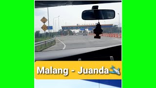 Toll MALANG  JUANDA🛩 [upl. by Ecitnirp]