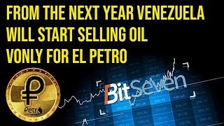 From the next year Venezuela will start selling oil only for El Petro [upl. by Yrrum]