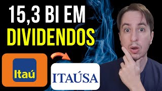 Itub4 Itaú Anuncia Dividendos e 4t23 e Itausa ITSA4 vai receber bolada [upl. by Brook]