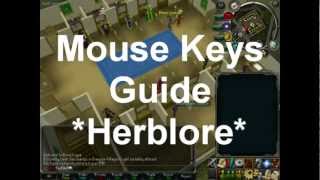 Runescape  Herb Cleaning Guide Mouse Keys [upl. by Themis]