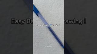 Easy Ballpen Art easydrawing penart [upl. by Ettecul118]