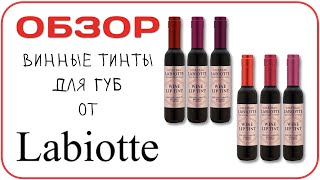 ​ОБЗОР Тинт в бутылке вина  Chateau Labiotte Wine Lip Tint за 120 рублей Ярко дешево и так себе [upl. by Ethbinium401]