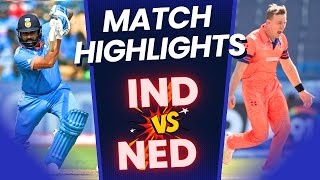 India vs Netherlands Full Match Highlights  World Cup 2023  IND vs NED HIGHLIGHTS [upl. by Lalage]