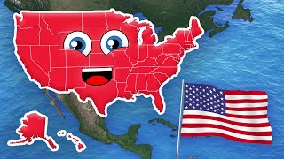 The 50 States Song  50 States and Capitols of the United States of America Song [upl. by Petronilla]