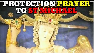 Protection Prayer to St Michael The Archangel Against Jezebel Spirits Courage Heal Trust amp Faith [upl. by Eirffej]