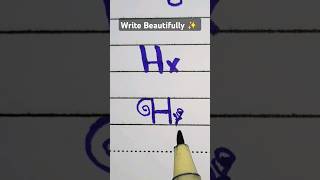 Learn Write Perfect Bold Letters  Calligraphy writing [upl. by Drolyag]