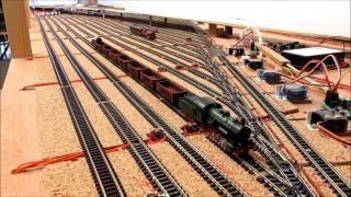 BrusselsLuxemburg station in Nscale  part 9 Test driving the hidden 10 track yard quotBelpairequot [upl. by Haras]