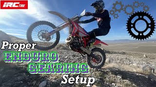 Proper Enduro GEARING Setup What gearing do Hard Enduro pros use [upl. by Ised795]