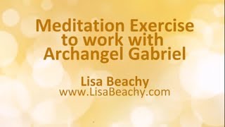 Archangel Gabriel  Meditation Video to create and conceive with this amazing archangel [upl. by Post472]