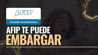 ⚠️AFIP TE PUEDE EMBARGAR😱 Domicilio fiscal electrónico [upl. by Lawry]