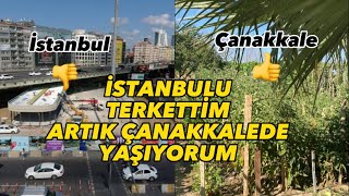 İstanbul dan Çanakkaleye Göç Taşındık  organik hayat  Giriş video göç köy [upl. by Euqitsym970]