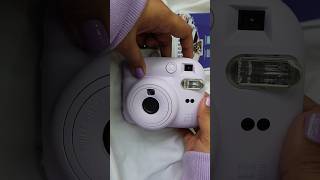 Unboxing instax mini 12 ✨ lilac purple polaroidcamera unboxing [upl. by Cormack]