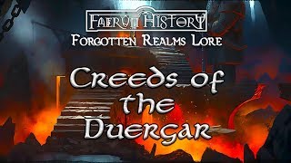 The Dogma of the Duergar  Forgotten Realms Lore [upl. by Ylsew]