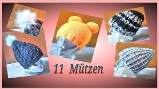 Mützen  Beanies amp Co [upl. by Annayar571]