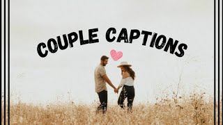 20 Aesthetic couple Captions  Instagram Captions for couples  Couple captions for instagram [upl. by Dionisio]