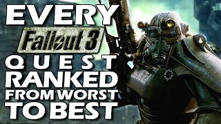 Every Fallout 3 Quest Ranked from WORST to BEST [upl. by Mellie530]