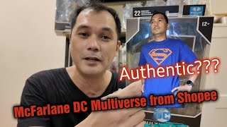 Authentic McFarlane DC Multiverse at Affordable Price in Shopee [upl. by Ilenay325]