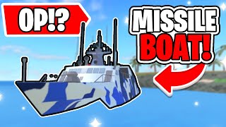 Roblox Military Tycoon NEW TYPE 22 MISSILE BOAT UPDATE [upl. by Sou]