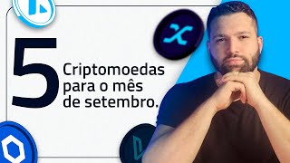 Melhores criptomoedas para SETEMBRO de 2024 [upl. by Eintruoc]