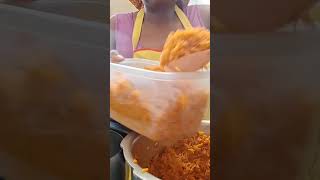 Dish my Nigerian jollof rice with me🍲😲 [upl. by Barfuss]