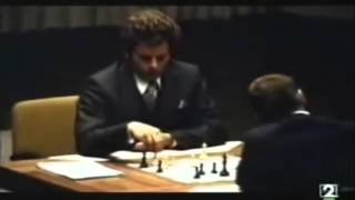 Rare Footage From Fischer Spassky 1972 World Chess Championship [upl. by Bergh]