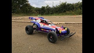 TAMIYA HORNETmodified  DIRT TEST DRIVE [upl. by Modnarb26]