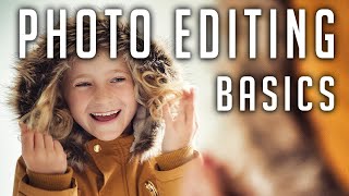 PHOTO EDITING FOR BEGINNERS – 9 Simple Steps to Improve Your Photos [upl. by Satterlee]