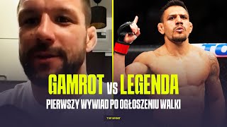 GAMROT KONTRA BYŁY MISTRZ UFC quotGDY ON JUŻ WALCZYŁ NIE WIEDZIAŁEM CO TO MMAquot  WYWIAD [upl. by Spurgeon415]