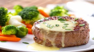 Recette  Filet mignon au roquefort [upl. by Solrak603]