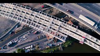 KPH Turcot  Nouveau pont du canal de Lachine [upl. by Akitan]