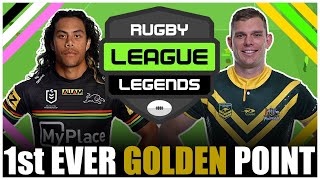 Penrith Panthers vs Australia SUPER GAME Goes to Golden Point on Rugby League Legends [upl. by Ppik]