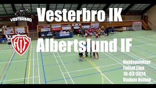 Vesterbro IK  Albertslund IF  Højdepunkter  1032024 [upl. by Sewellyn]