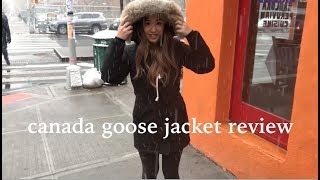 REVIEW CANADA GOOSE VICTORIA PARKA JACKET  heycarmen [upl. by Ientirb]