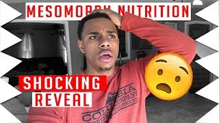 MESOMORPH NUTRITION  SHOCKING REVEAL [upl. by Terra]