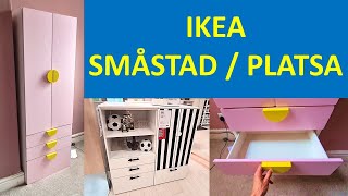 Ikea Smastad  Platsa wardrobe assembly [upl. by Tower]